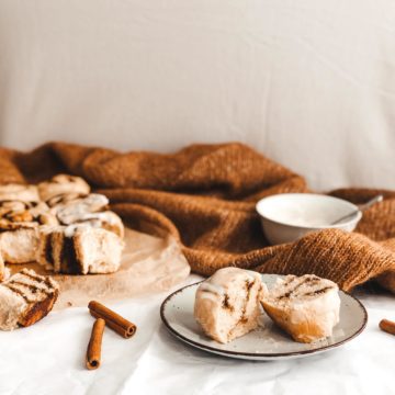 Cinnamon rolls vegane