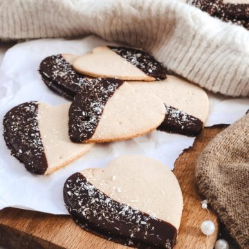 Fursecuri shortbread vegane, fără gluten
